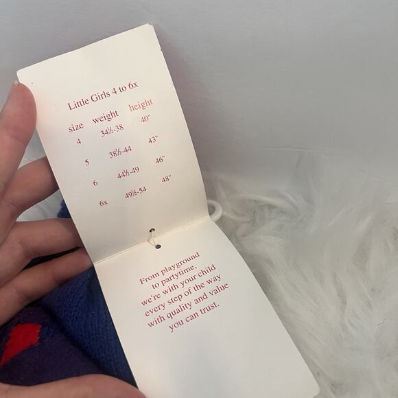 NOS VTG Lord & Taylor Child’s Goldilocks Three Bears Knit Cap With Pom-Pom Top - Picture 5 of 9